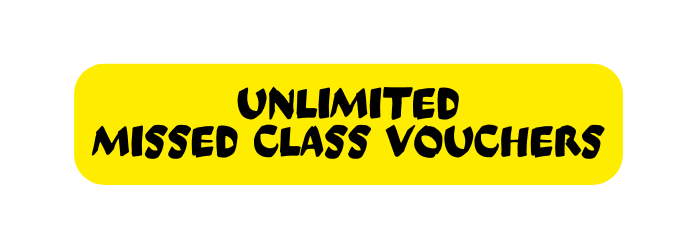 UNLIMITED MISSED CLASS VOUCHERS